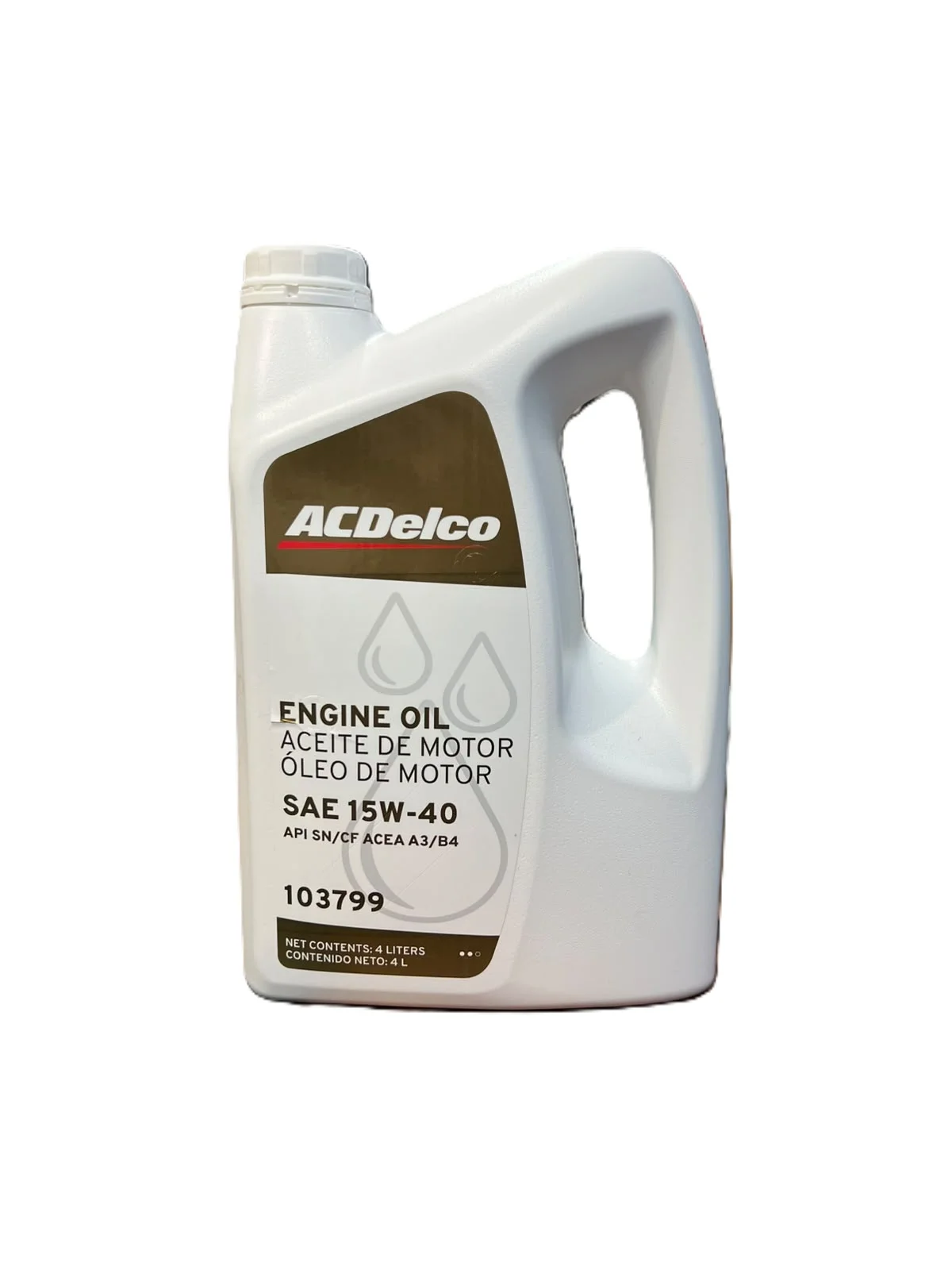 ACEITE MOTOR 15W40 MINERAL X 4L 