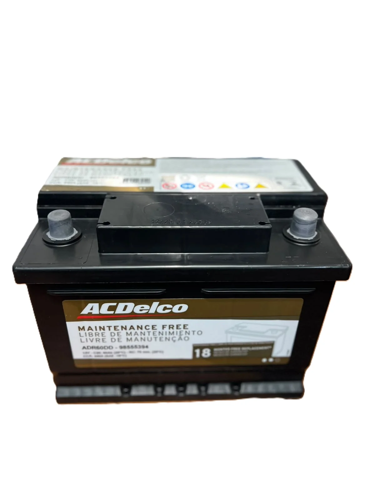 BATERIA 60AH 12V (+)DER 242X175X190 (LINEA GOLD)